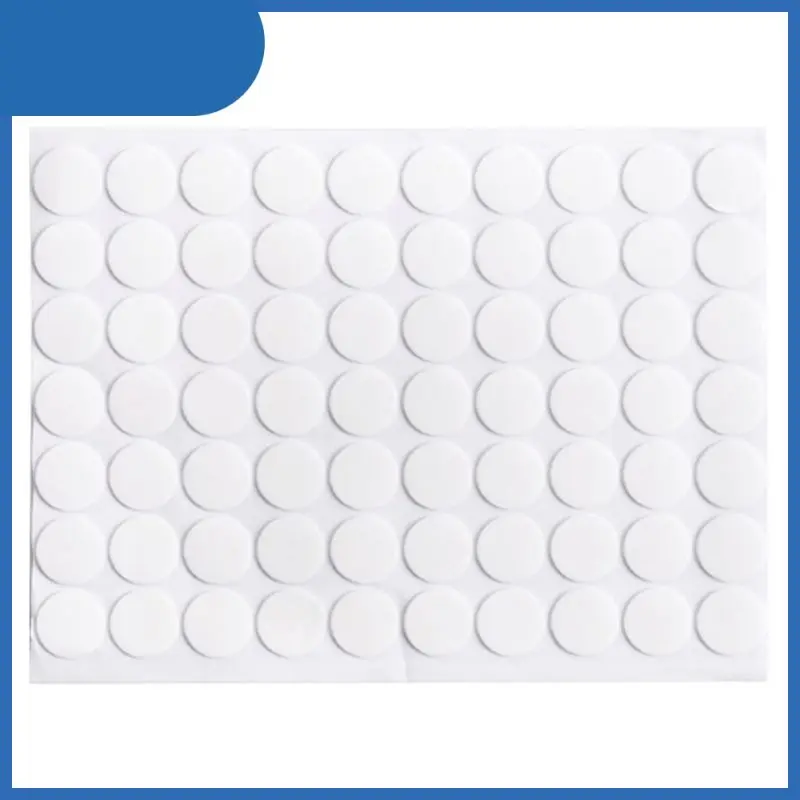 

70pcs Transparent Double-Sided Adhesive Tape Waterproof Traceless Acrylic Double-sided Adhesive Round Sticker Tape Dot