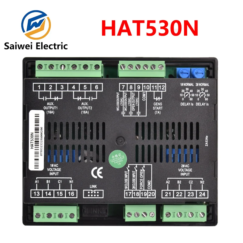 Оригинальный контроллер дизельной генераторной установки SmartGen HAT520N подходит для
