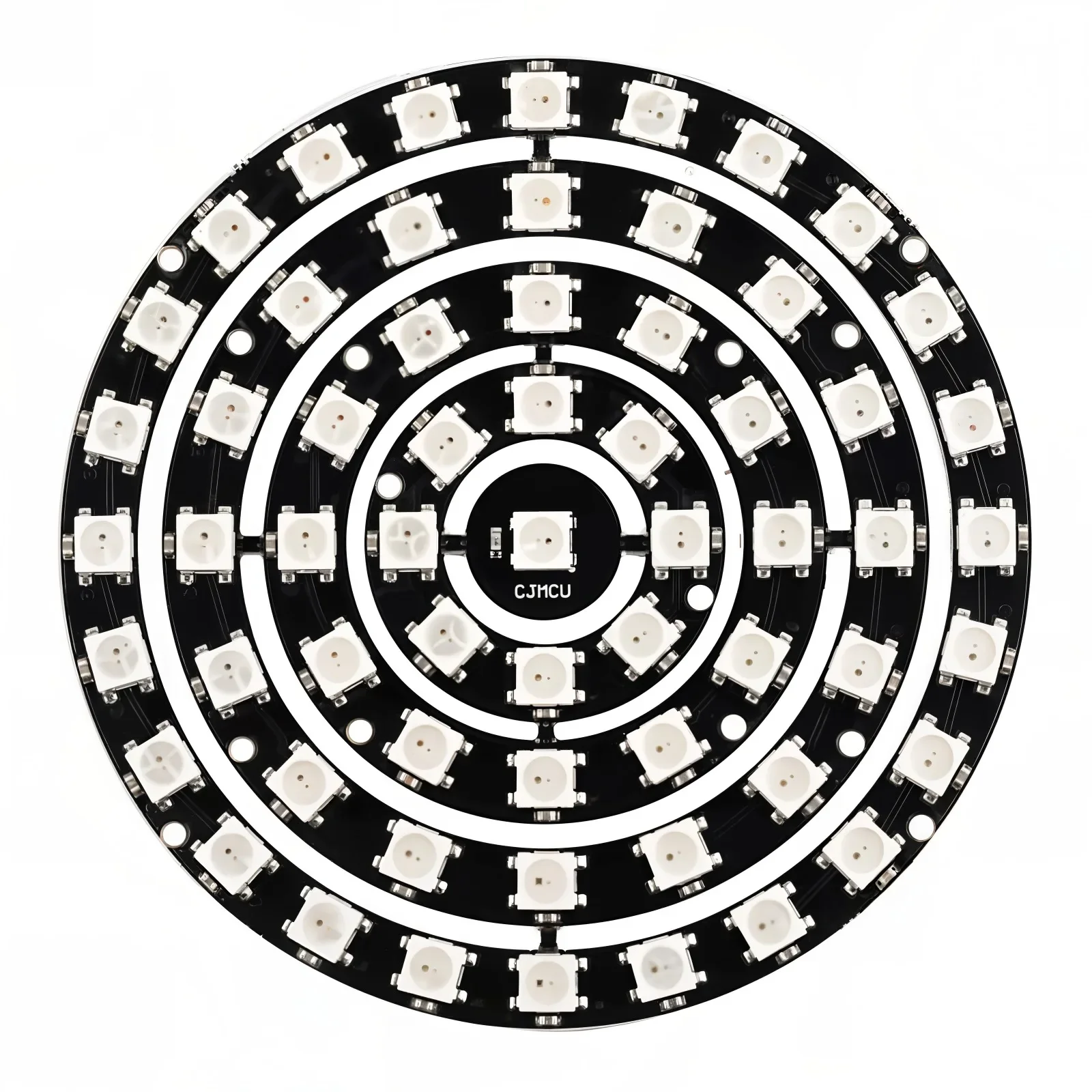 61 бит 61X ws 2812 5050 RGB светодиодная кольцевая лампа со встроенными драйверами 1 + 8 12 16 24