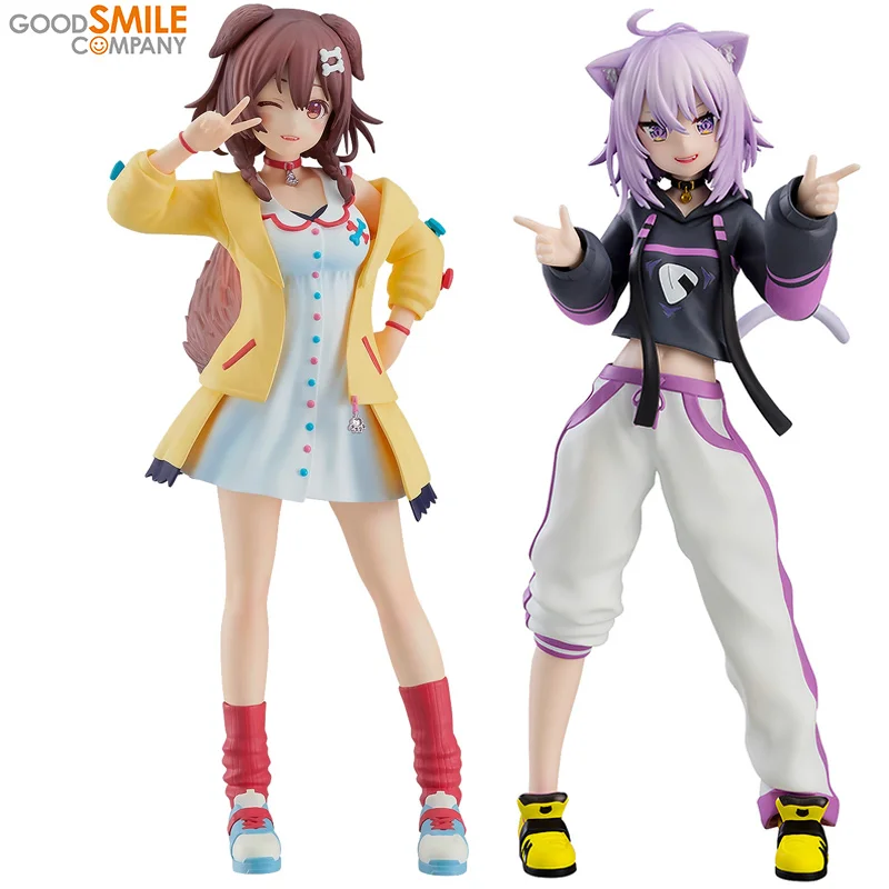 

Original Good Smile GSC POP UP PARADE Hololive Production Nekomata Okayu Inugami Korone Figure Anime Action Model Toys Gift