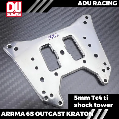 ADU Racing Shock TOWER CNC TC4 ti ДЛЯ ARRMA 6s KRATON EXB V2 И V6 OUTCAST KRATON