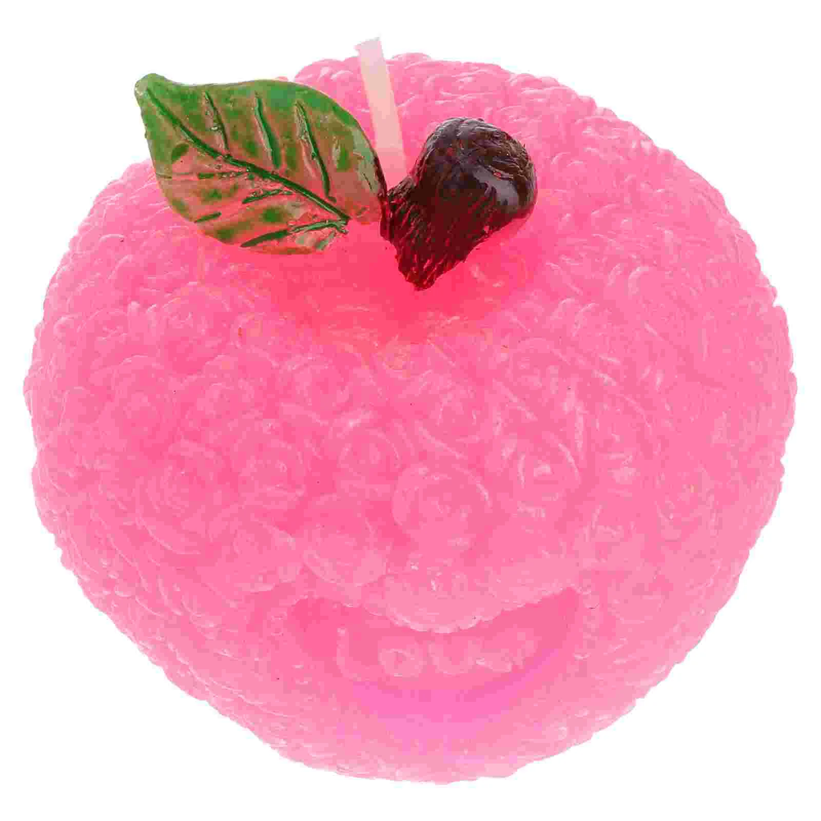 

Fragrant Apple-shaped Carved Christmas Paraffin Wax Scented and Organic for Home Travel)