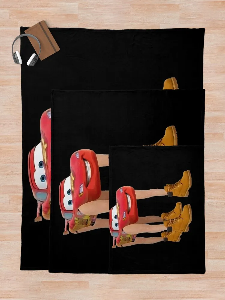 Одеяло Lightning McQueen с ножками для дивана-кровати плед одеяла