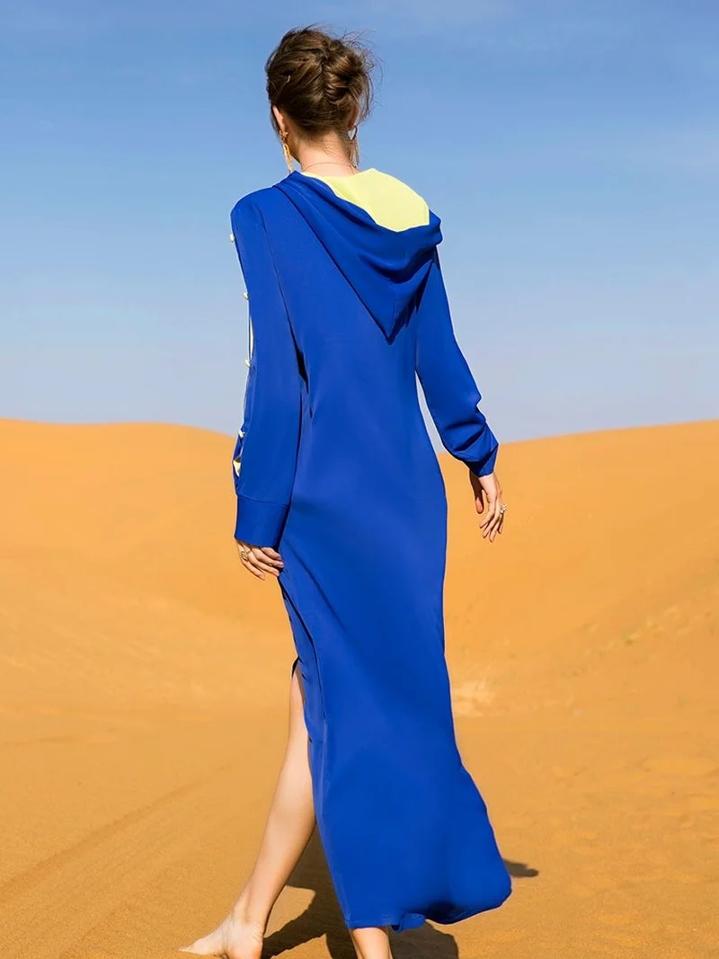 Djellaba Hooded Abaya Women Rhinestones Moroccan Evening Party Caftan Arabian Long Dress Muslim Dubai Saudi Gulf Jalabiya Kaftan