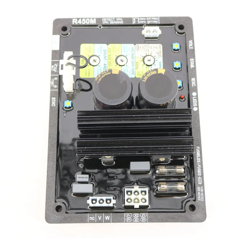 

AVR R450M 3 Phase Automatic Voltage Regulator For Brush Generator AVR Circuit Diagram R450M