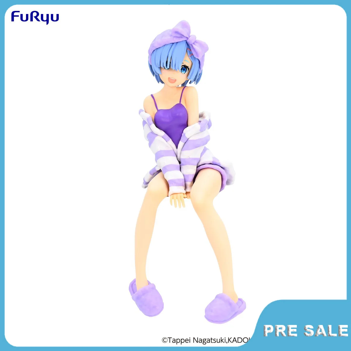 

Предварительная продажа Re:zero Начальная жизнь в другом мире фигурка лапши аниме Rem комнатная одежда фиолетового цвета оригинальная игрушка ручной работы