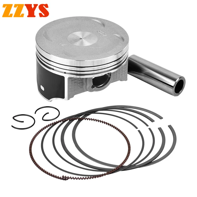 77 мм штифт 18 350CC Мотоциклетный Двигатель 1 цилиндр поршневые кольца комплект для