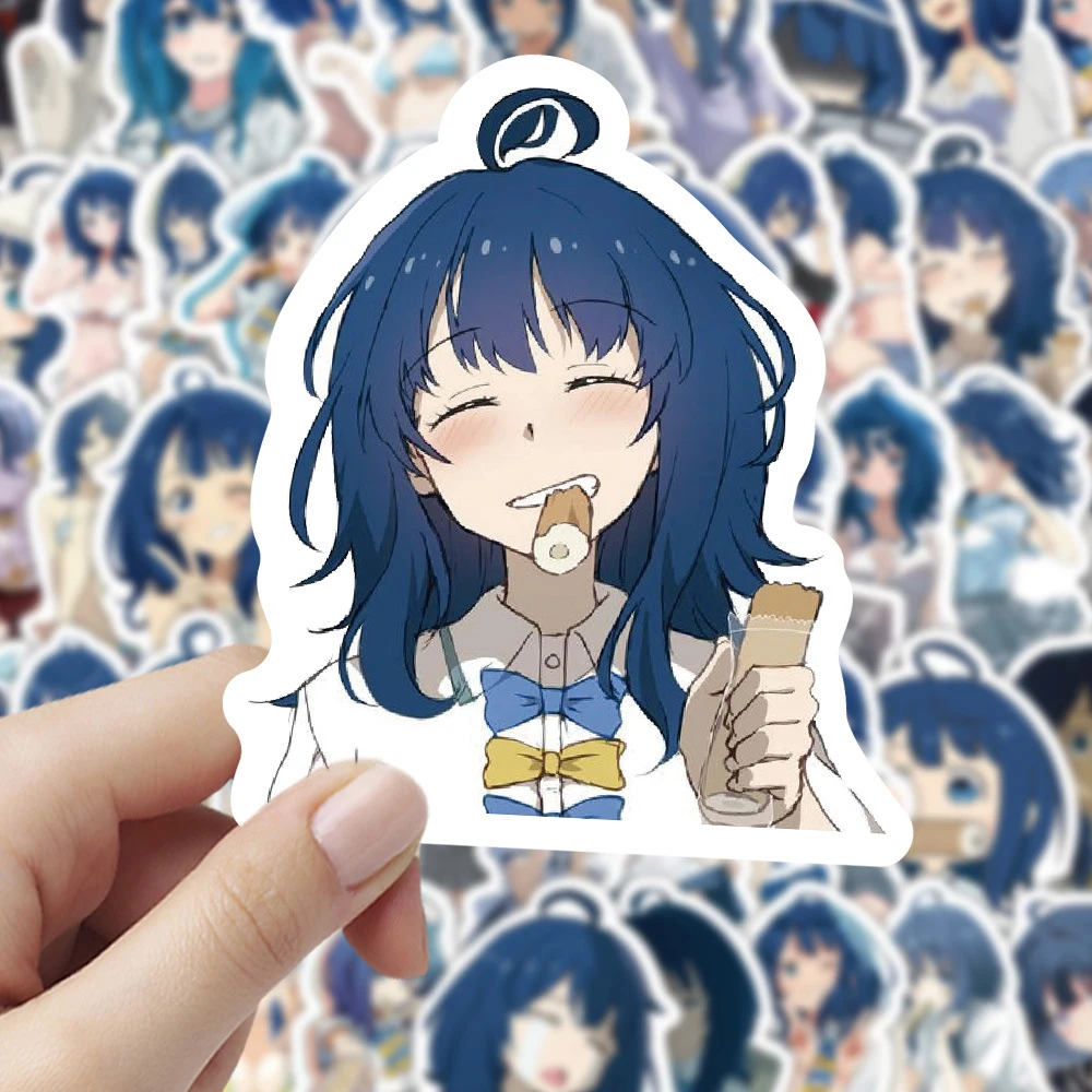 10/30/60шт аниме тоже много потеряющих героев! Наклейки Янми Анна Якишио удаленные