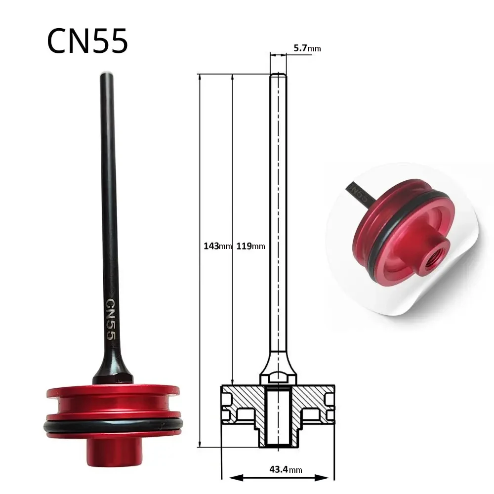 Поршневой привод CN55 для катушки гвоздезабивателя лезвие воздушного детали