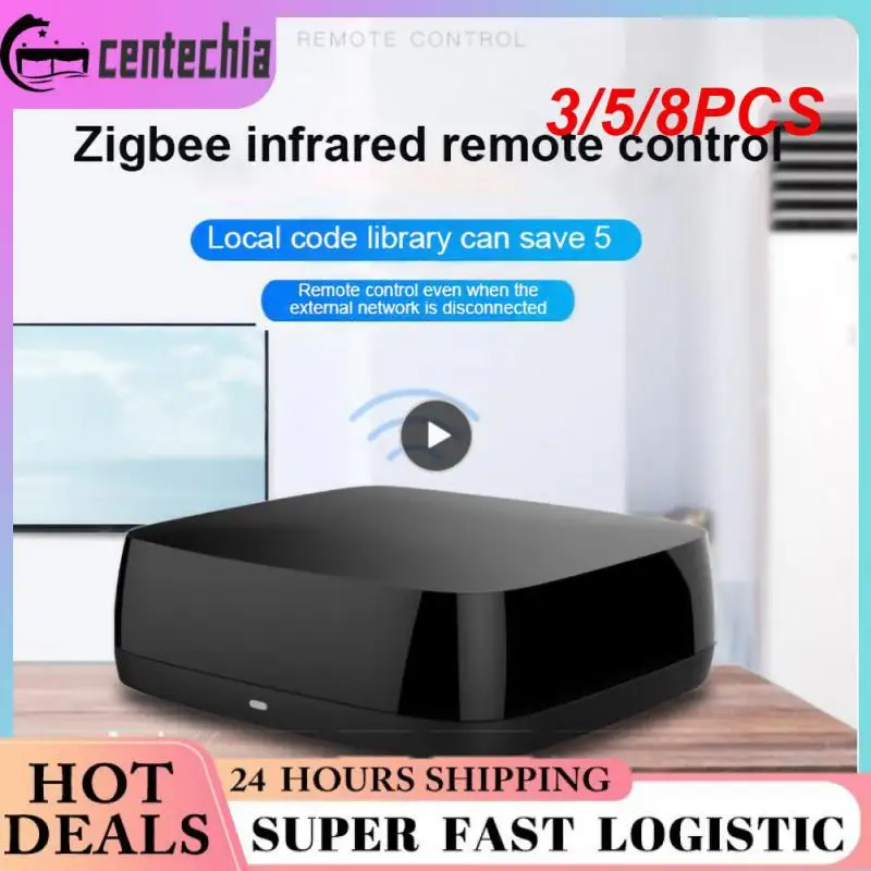 

3/5/8PCS Zigbee Universal Infrared Control 5v 1a Usb Ir Remote Control Smart Life Tuya For Tv Dvd Aud Ac