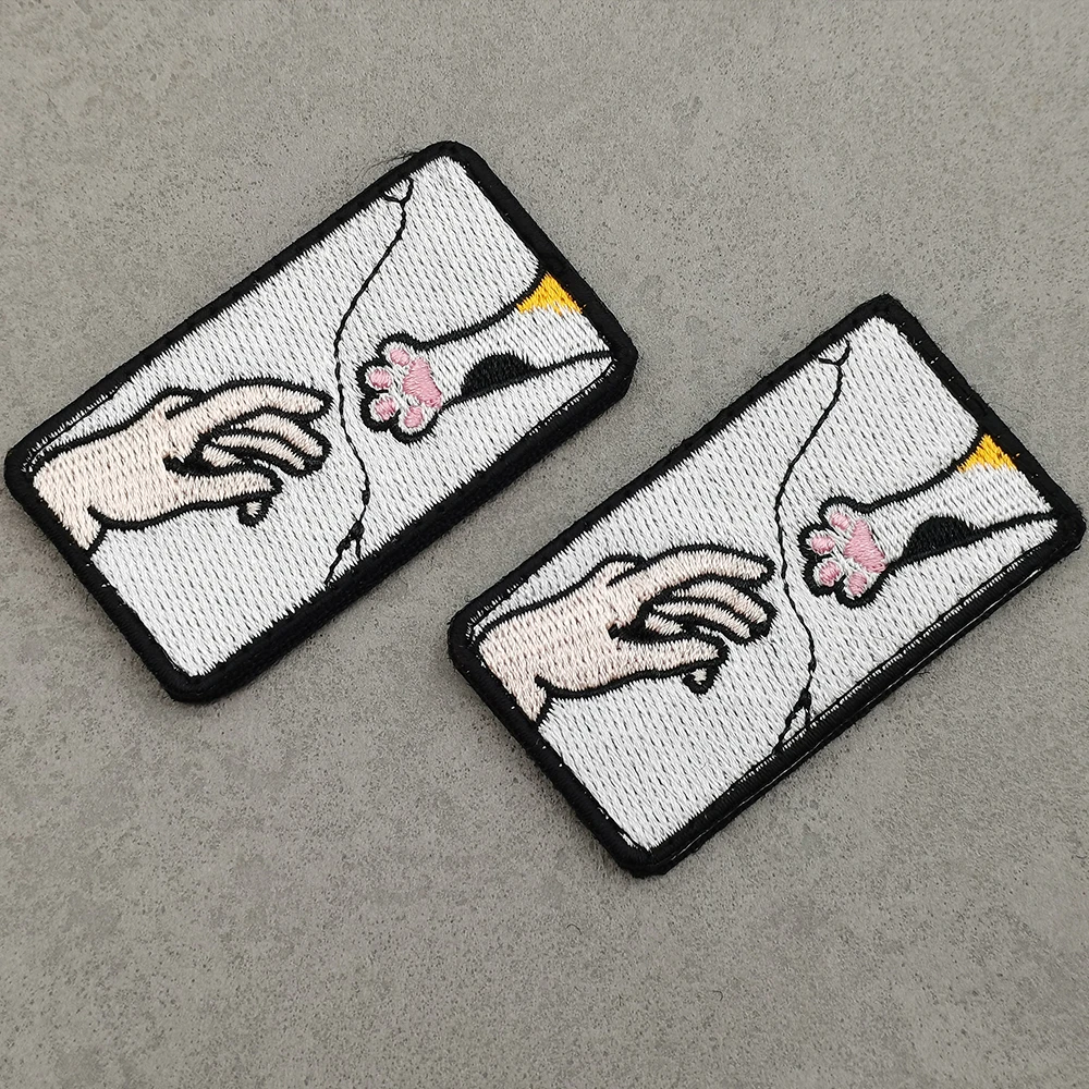 Наклейки для тактической сумки шляпы кошек и