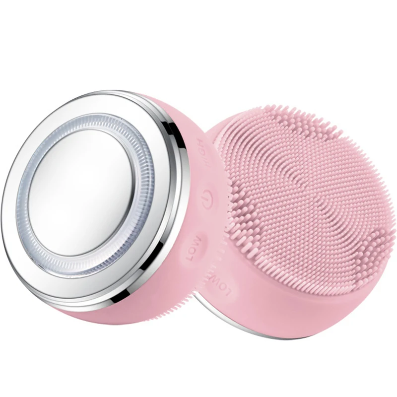 

Electric Cleaning Face Brush Silicone Facial Brush Cleanser Face Cleaner Facial Cleansing Brush for Men Women