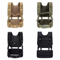 outdoor tactics belt vest suit hunting sports waist bag multifunctional combination belt vest hunting vest hunting accessories