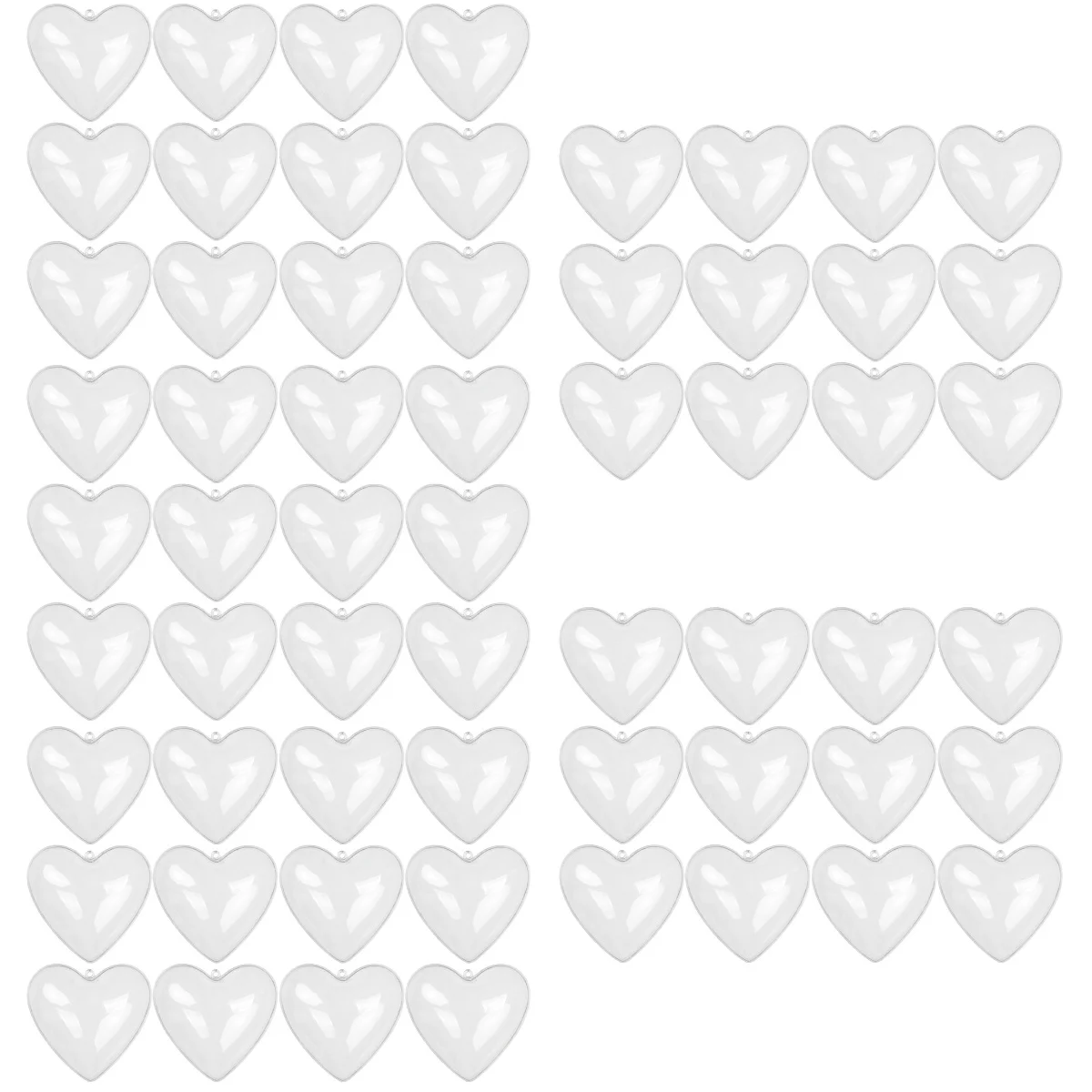 

Christmastree Clear Box Hanging Heart Bauble Ornament Ornamentsboxes Decorative Pendantfillablediy Shaped Craft Decor Gift