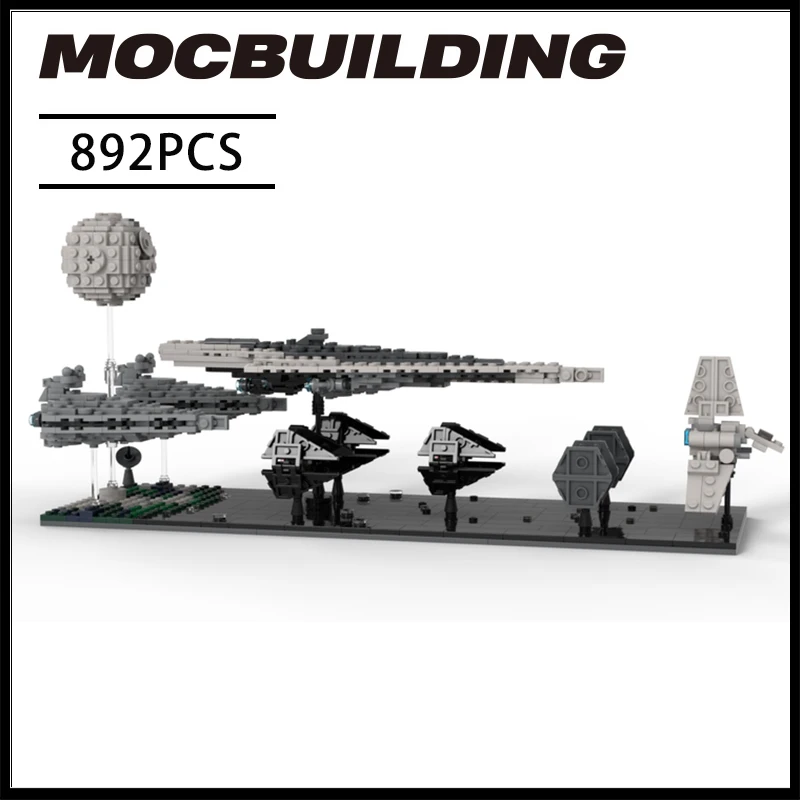 

NEW Star Plan Collector Series Starfighter Interceptor Imperial Starfleet Space Wars MOC Building Blocks Toys Kids XMAS Gifts