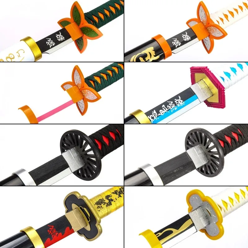

25CM Real Katana Model Demon Slayer Battle Cutting-edge Props Crafts Sword Cosplay Animation Weapon Home Bedroom Decor Ornaments