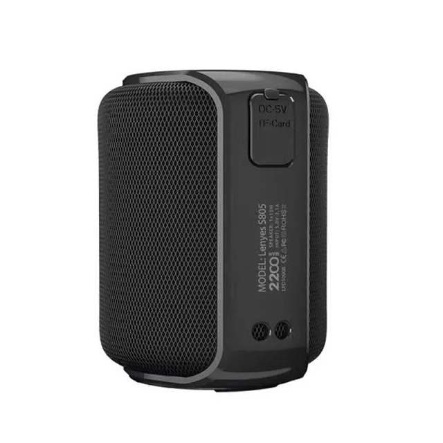 

09 Bluetooth Speaker Portable Outdoor Loudspeaker Wireless Mini Column 3D 10W Stereo Music Surround Support FM TFCard Bass Box