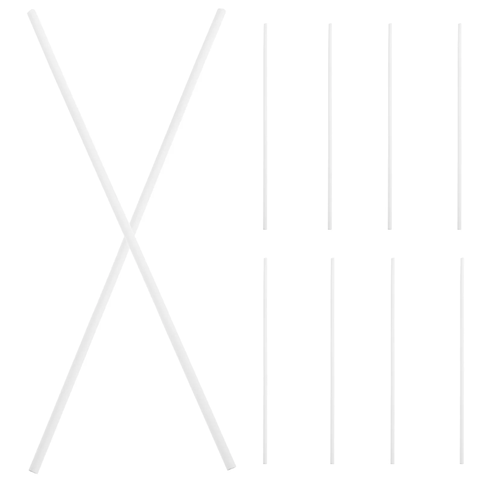 10 шт. подвесные стержни для обжига высокотемпературная белая корзина горящая