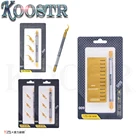 Керамический нож для удаления гуммирования QianLi 007.008.009 для Iphone мобильный телефон, материнская плата, чип IC, лезвие для удаления клея, магнитная рукоятка ножа