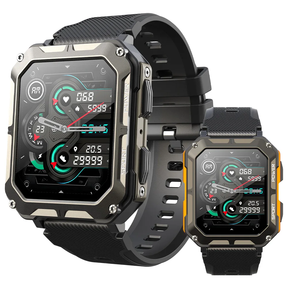 

2023 Smart Watch Men Bluetooth Call IP68 Fitness Waterproof Outdoor Sports Watches C20 PRO Smartwatch 1.83 Inch 240*290 HD