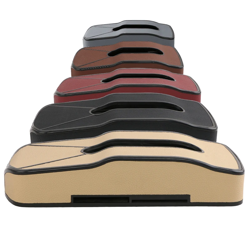 

Коробка для салфеток с креплением на автомобиль, кожаная обертка, выдвижная коробка, для автомобиля и дома, креативная многофункциональная ...