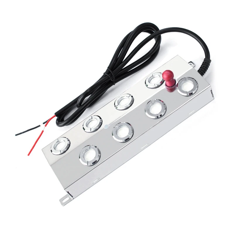 

8 Head Mist Maker Ultrasonic Mist Fogger Air Humidifier Water Fountain Fog Maker Machine Stainless Steel Fogger