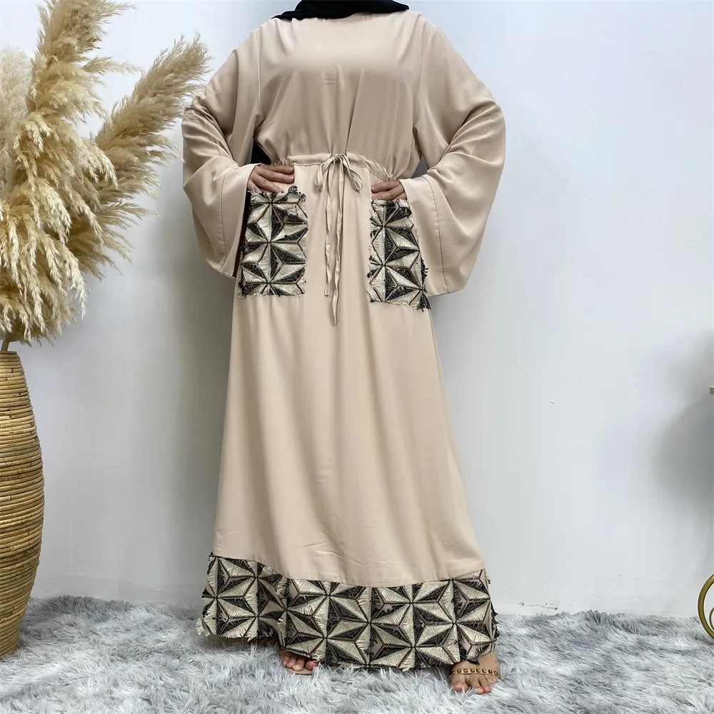 

Eid Mubarak Abaya Dubai Kaftan Women Muslim Long Dress Bangladesh Jilbab Turkish Caftan Islamic Clothing Arabic Robe Gown UAE