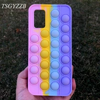 soft silicone case for samsung a02s case m02s cute rainbow bubble back cover for samsung galaxy a02s sm a025f a 02s phone cases