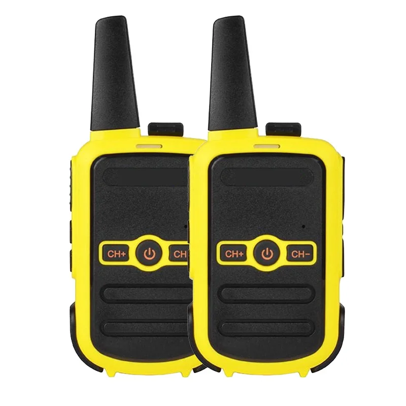 

1 pair of mini walkie-talkies ultra-thin mini handheld hotel restaurant barber shop small wireless outdoor hand station