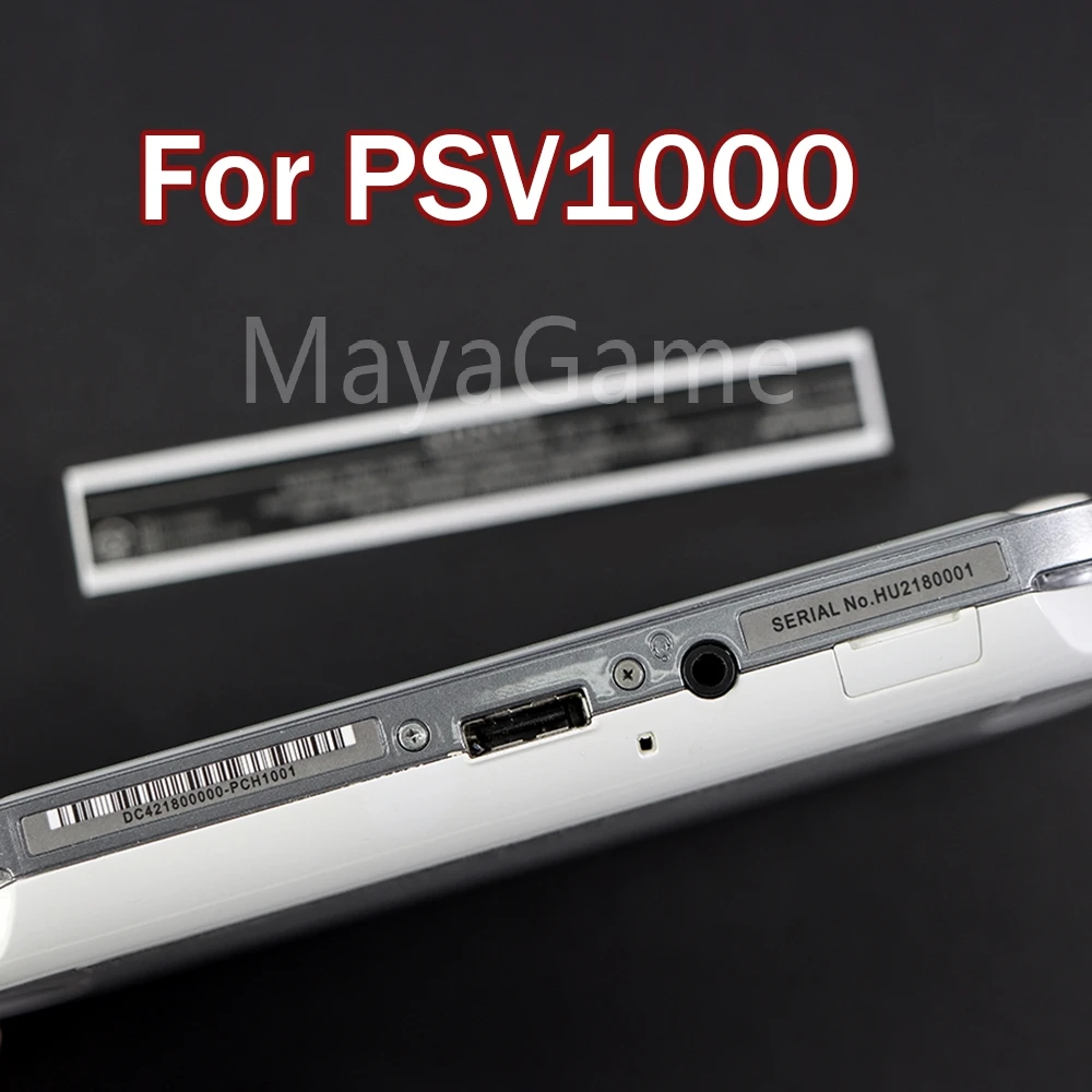 1 комплект для PSV 1000 PSV1000 1006 PCH-1000 Back Shell этикетки-наклейки Замена PS Vita