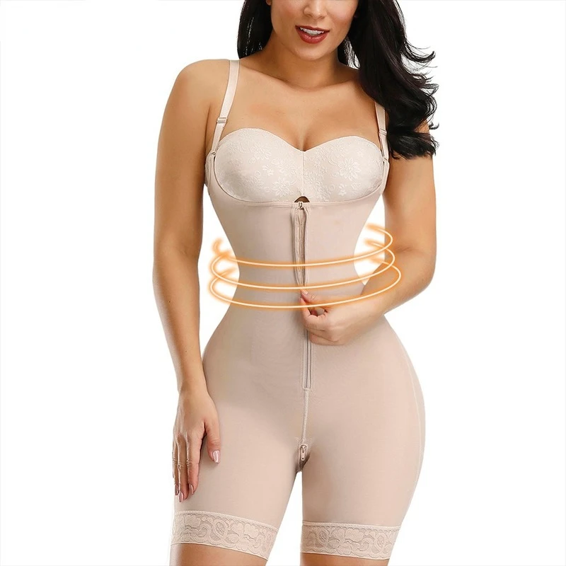 Fajas Colombianas Reductora Butt Lifter Tummy Control Body Shaper Waist Trainer Corset Shapewear Bodysuit Slimming Underwear