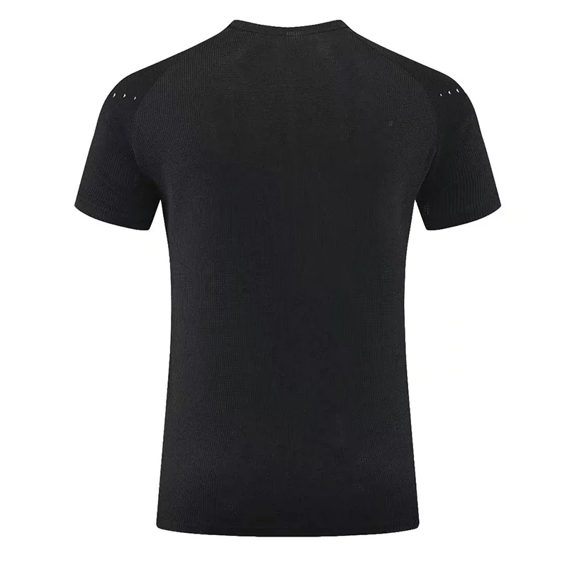 High Quality Man Running T Shirts Quick Dry Fitness Shirts Training Short Sleeve Clothes Gym Sports Shirts Tops