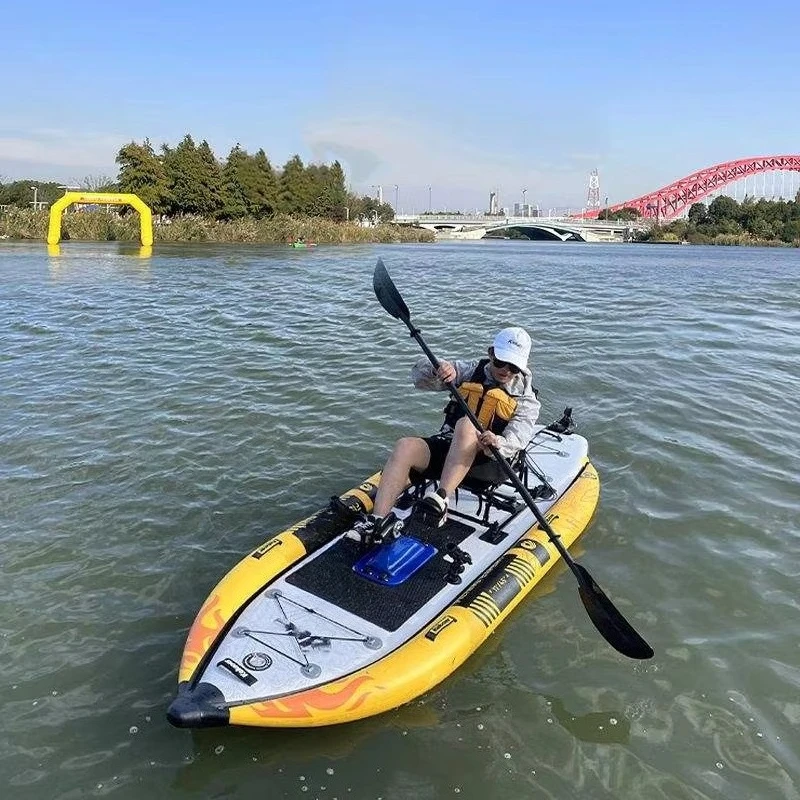 Рыболовный каяк Sup Isup стоячая доска для весла педальный привод надувной пластиковый ножной пропеллер система аксессуары хобби ПВХ буксировка (art.: 3920d3fa47677) - 3920d3fa47677