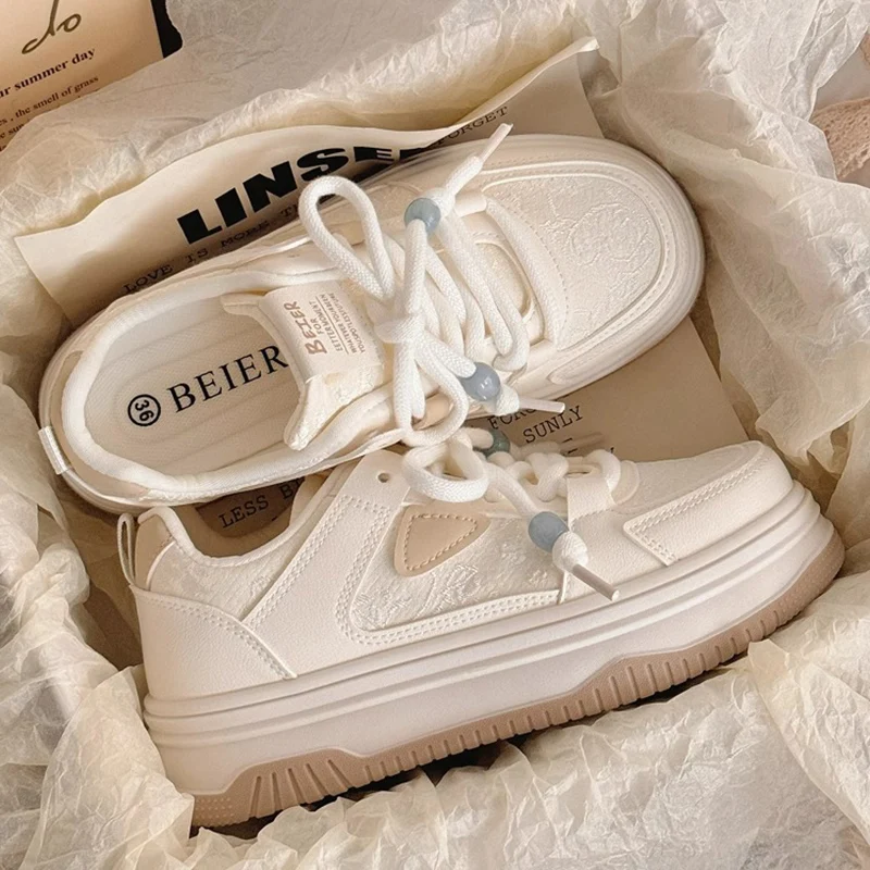 Женская обувь на платформе Осенние повседневные женские кроссовки женская