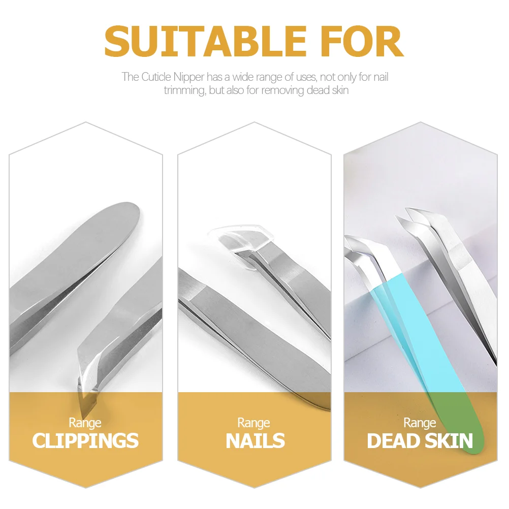 Щипцы для ногтей практичный инструмент педикюра портативный триммер кутикулы