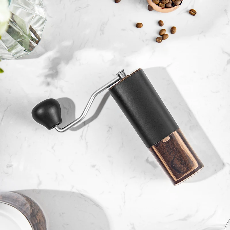 Коническая Кофемолка MOJEA из нержавеющей стали ручной измельчитель кофейных