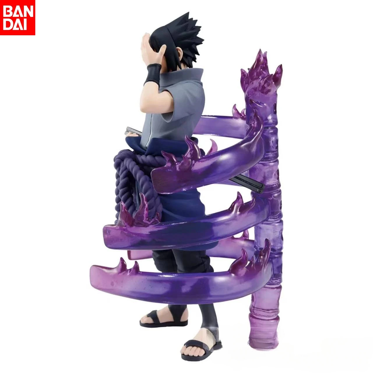 Фигурки героев аниме Bandai Naruto Susanoo Sasuke игрушки ручной работы из ПВХ коллекционная