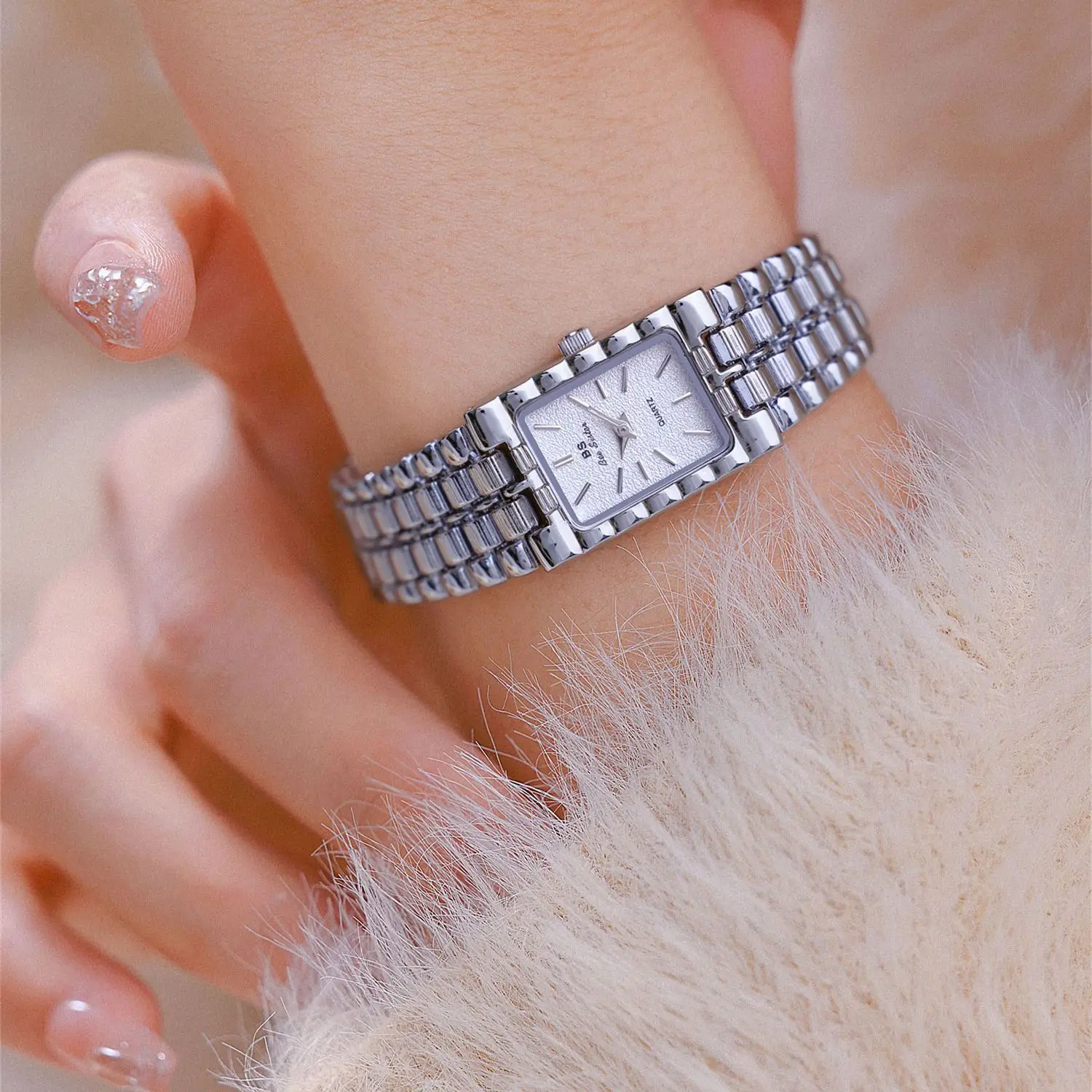 UTHAI женские часы новые минималистичные брендовые водонепроницаемые квадратные