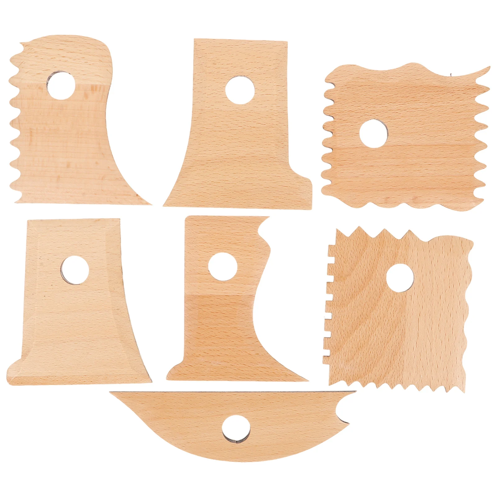 ceramiczna glina 7 sztuk narzędzie do rzeźbienia DIY ręczne narzędzia i materiały garncarskie skrobaki Carve tworzenie rzeźb