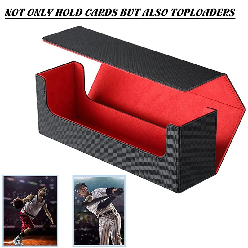 Хранилище для 4 карт Toploader коробка хранения торговых 300 + погрузчик волшебных