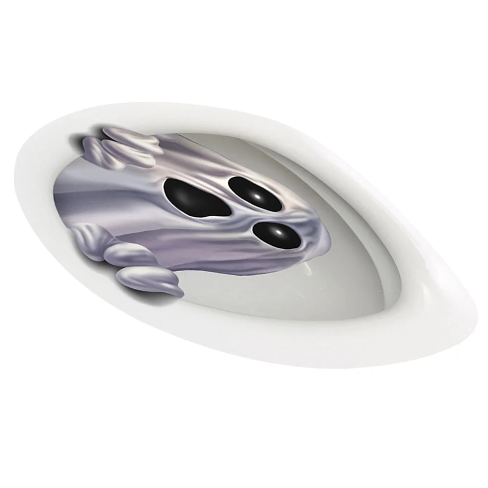 

Water Proof Posters Decals Home Ornament 3d Toilet Sticker Halloween Themed Bedroom