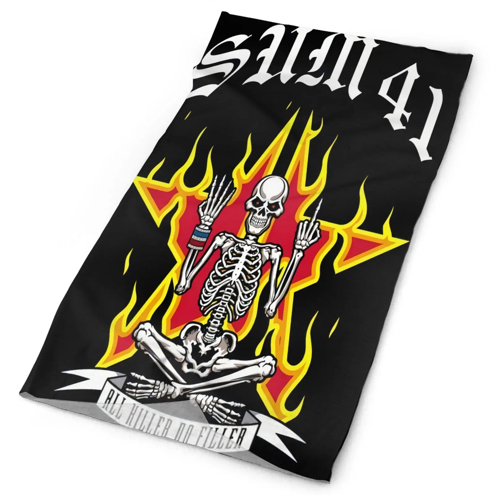 

Мужская бандана Sum 41 All Killer без наполнителя, походный шарф, Охотничья Балаклава, женская маска для лица, шарф, Мужская бандана