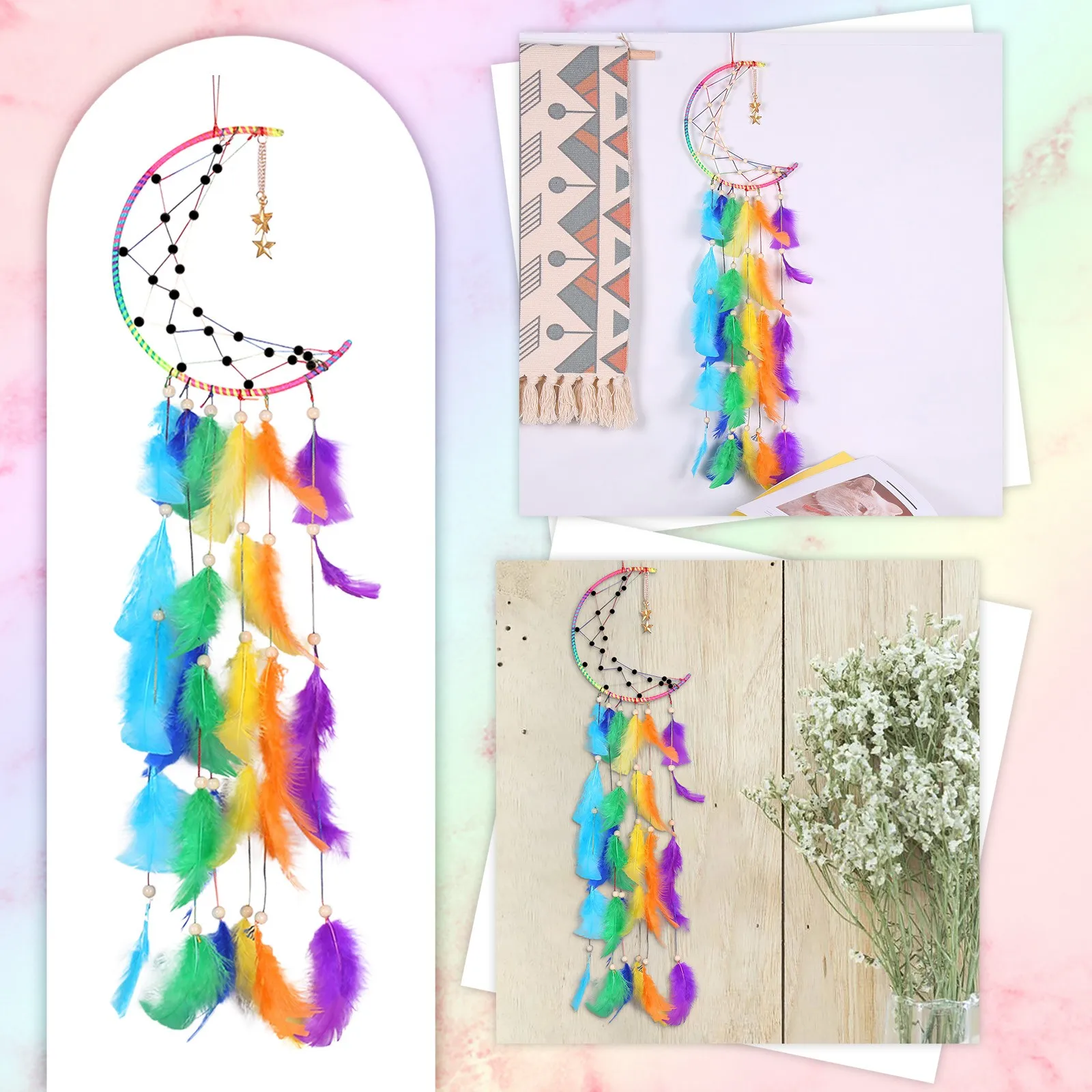 

60 венков, настенные украшения для комнаты