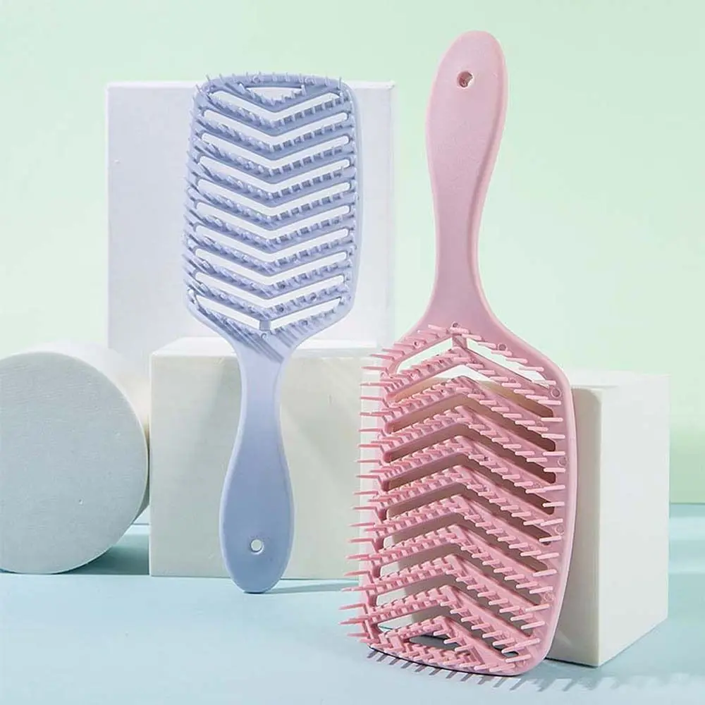 

Женский парикмахерский аксессуар для волос инструмент для красоты дуговая пушистая Расческа массажная расческа инструмент для укладки во...