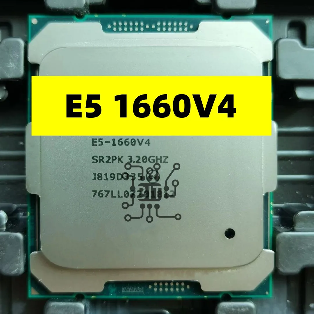 XEON E5-1660v4 3.2GHz/8-Core(16-Thread)/20Mb Cache/140W