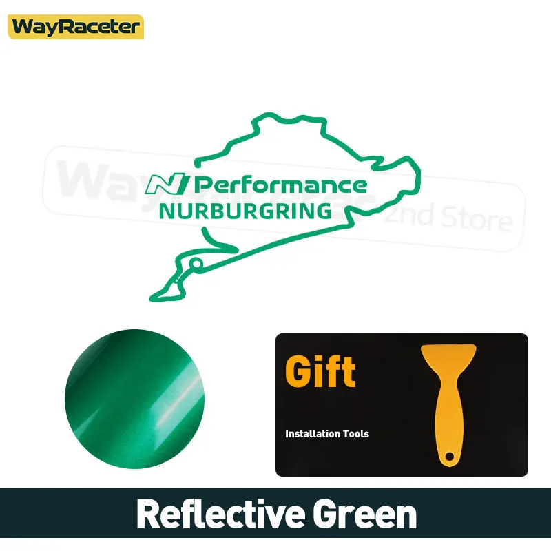 

N эффективная наклейка nюрбургринг крышка топливного бака Внешний бампер для Hyundai i30 i20 i10 Tucson Kona Sonata Veloster