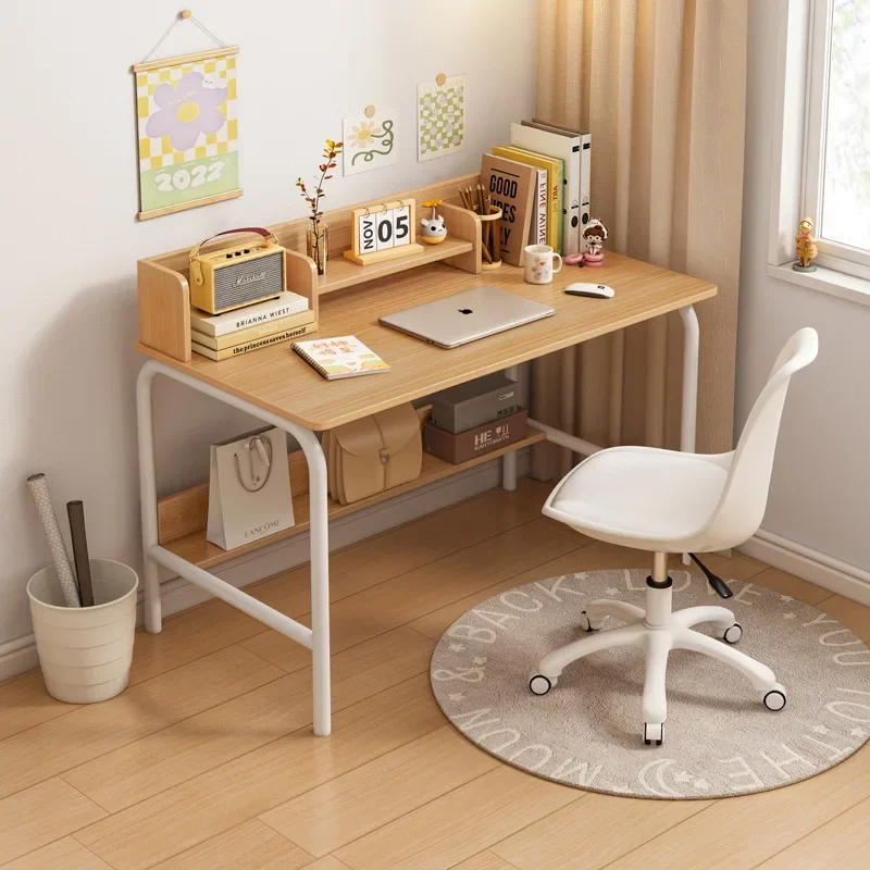 

Aoliviya Official New Table Simple Rental House Rectangular Table Bedroom Girl Workbench Desk Student Household Study Computer D