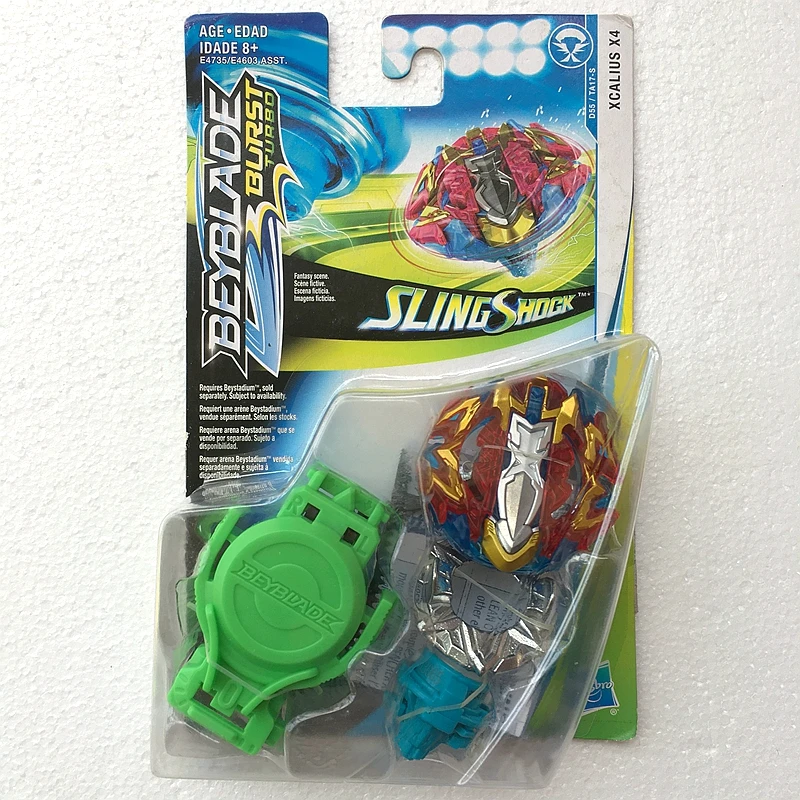 

Beyblade Burst Slingshock XCALIUS X4 Starter Pack - E4735 New