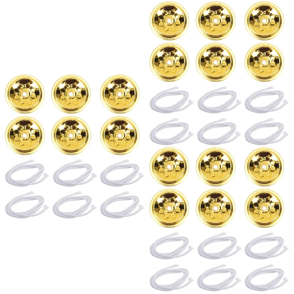 

Wick Wicks Floating Oil Lampreplacement Light Bottle Kerosene Holder Diya Fiber Burnerbraided Round Holders Diybutterlanterns