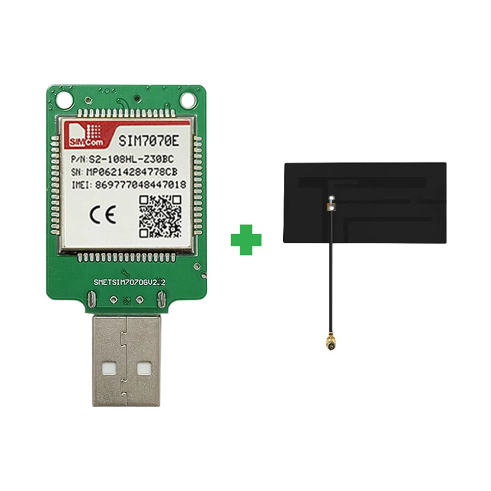 SIMcom SIM7070E USB-ключ Основная плата LPWA+GSM+NBIOT+CATM+B31 Dongle